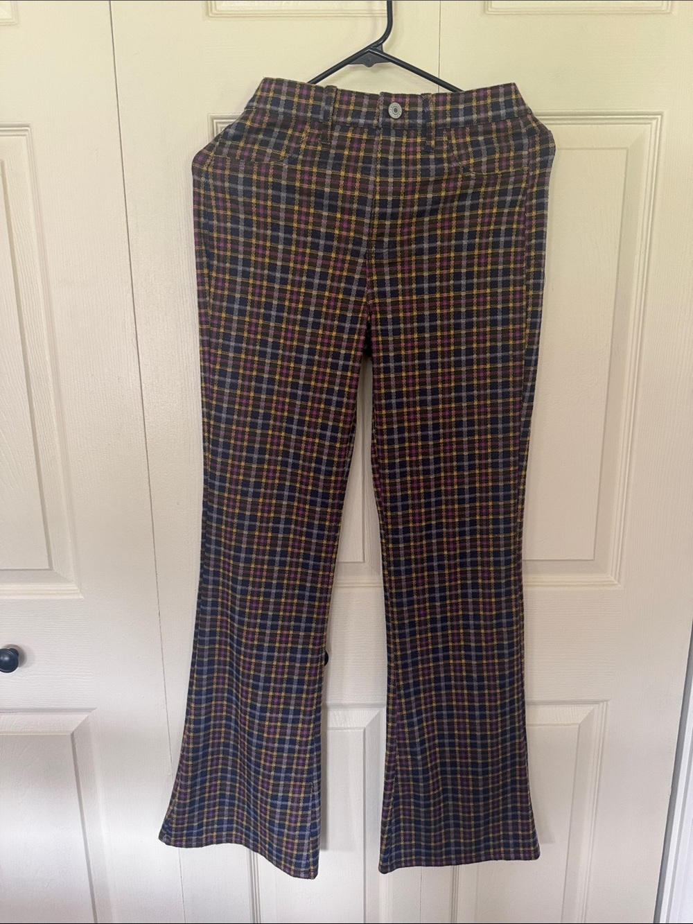 American eagle plaid pants size 4